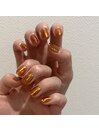 orange × mirror