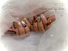 エマネイル バイ チュラ(emma nail_by chula)/持ち込みデザイン/秋ネイル