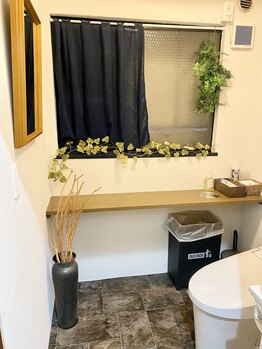 アンダーセブン(Under Seven)/清潔感のあるお手洗い