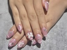 ネイルアン 下中野店(Nail Ann)/モニター長さ出し　持ち込み