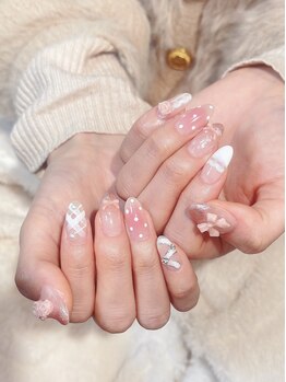 ユミネイル(Yumi Nail)/バレンタインデザイン