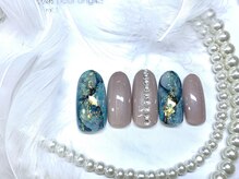 ルミエ(Lumie)/大理石ネイル 