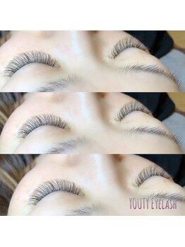 ユーティ アイラッシュ(YOUTY eyelash)/ボリュームラッシュ120束