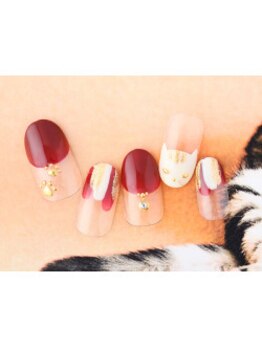 ダッシングディバ 中野マルイ店(DASHING DIVA)/アニマルネイル　9790円（税込）