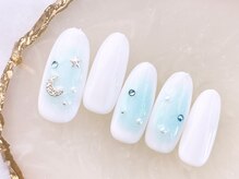 ネイルサロンフォーユー(for u)/チークネイル￥7980