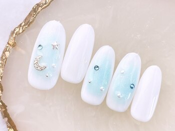 ネイルサロンフォーユー(for u)/チークネイル￥7980