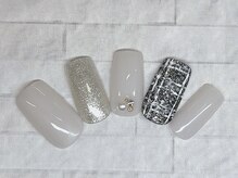 アルセア 上野御徒町店(Alcea)/ツイードネイル　マット