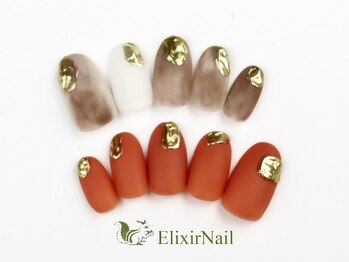 エリクサーネイル 渋谷(Elixir Nail)/定額aシンプル/クーポン使用
