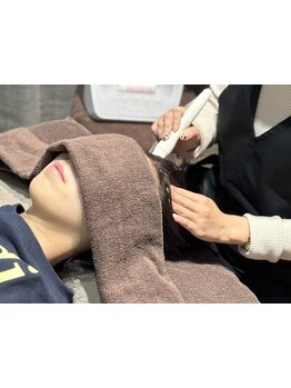 ヘッドスパで癒されたい