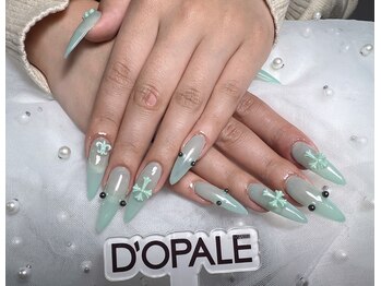 ドパルネイル 上野(DOPALE.Nail)/チップ長さ出し持ち込みデザイン