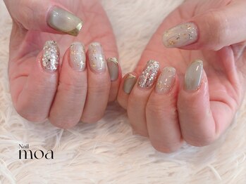 モア(moa)/マグ　押し花　ネイル　