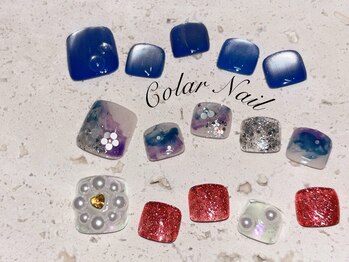 コラールネイル 本町(Colar Nail)/フットデザインも多数!