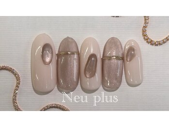 ノイプラス(Neu Plus)の写真/ネイルデビューの方にも◎【初回オフ無料☆シンプルコース¥4700】登場！上品シンプル～大人可愛い系まで！