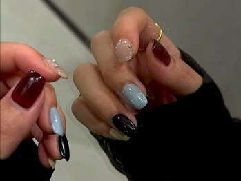 ネイル アトリエ フイユ イセサキ(Nail atelier Feuill isesaki)/design full