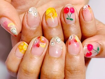 サロン ド メルシー(Salon de MERCI)/フルーツネイル★