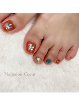ネイルサロン クール(Nailsalon Coeur)/フットシンプルアートコース