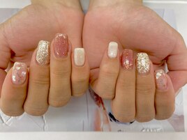 【堰代】大人キラキラネイル