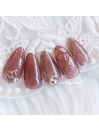 キルティングマグネットネイル