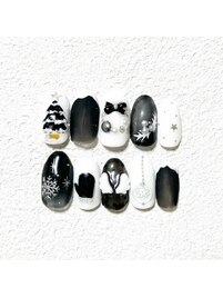 クリスマスネイル