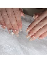 クリア(Clear)/キラキラネイル