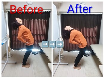 整体院 健勝(けんしょう)/反るときの腰痛の変化！