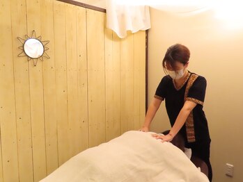 てあての写真/リラックスができるプライベート空間*熟練の手技で心身を解き放つ全身もみほぐしが4000円～!至福のひと時を