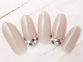 透け色◇クリアベージュネイル