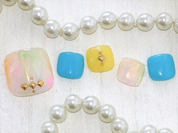 ネイルズガッシュ 大森駅前店(NAILs GUSH)/*カラフルオパール*