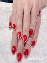 インネイルサロン 日暮里(IN NAIL SALON)/初回オフ無料ミラーフレンチ7500