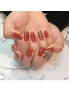 シンプルニュアンスネイル