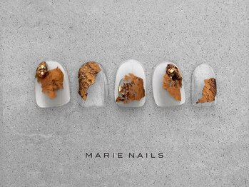 マリーネイルズ 表参道店(MARIE NAILS)/定額¥6000  スモーキー  1207d