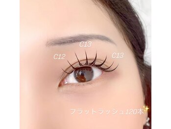 クイックアイラッシュ 池袋店(Quick eyelash)/フラットラッシュ120本