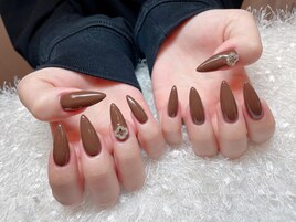 ブラウンワンカラー