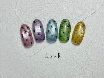 ラドール(La Dhole)/カラフル押し花デザイン