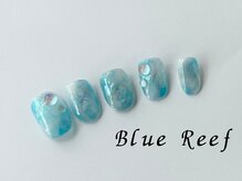 ネイルアンドまつげエクステ ブルーリーフ 四谷三丁目店(Blue Reef)/サマーネイル