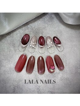 ララネイルズ(LALA NAILS)/定額アートコース ¥6,899