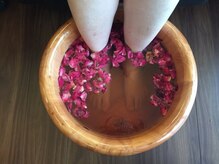 エステティックサロン ヨウコ/ゆっくり足湯をどうぞ♪