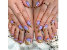 エンヴィ ネイルズ(envy nails)の雰囲気（当店は年中フットハンドが人気です♪）