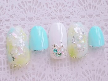 ネイルサロン ハース(Hearth)/華やかなジェルネイル☆