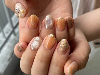 ニコルネイル(nicole nail)/オレンジネイル