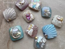 ソロルル ネイル(Sororuru Nail)/フット親指アート