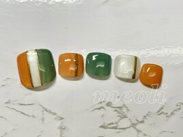 ワンカラー＋ストライプ