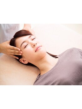 ヘッドスパで癒されたい