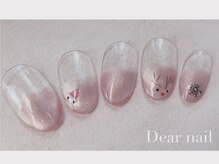 ディア ネイル(Dear nail)/クリスマス（サンタ・トナカイ）