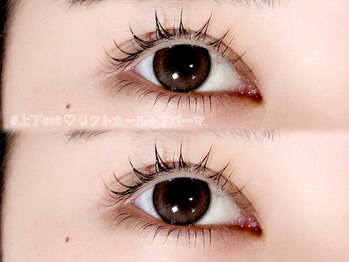 クリムアイラッシュ(crim eyelash)/上下set☆リフトカール+下パーマ