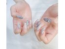 グレー×立体ニュアンス