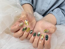ヒラソルネイル(Girasol nail)の雰囲気（デザイン持ちフリーアートコースも大歓迎します♪）