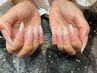 【オフ込み】フレンチ&ベイビーブーマーネイル5800円