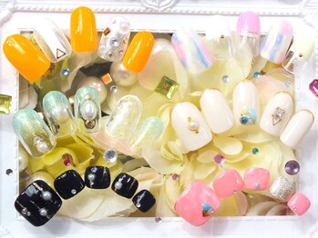 ネイルサロン 爪吉/可愛いデザインもいっぱい♪