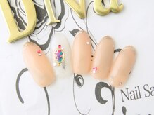 ネイルサロン ディーバ ギンザ(Nail salon Diva GINZA)/シンプルドライフラワー　8500